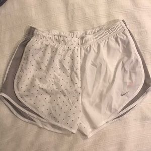 Nike running shorts with stars